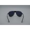 мъжки слънчеви очила с големи рамки заобикалян с тънка метална лента YJZ7 3