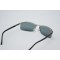 Мъжки слънчеви очила и сребърни рамки с пластмасови страни YJZ27 3
