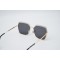 Дамски полигонални слънчеви очила без рамки с изглед с кристални гранули YJZ36 3