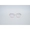 Дамски полигонални слънчеви очила без рамки с изглед с кристални гранули YJZ43 1