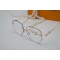 Дамски полигонални слънчеви очила без рамки с изглед с кристални гранули YJZ45 1