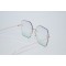 Дамски полигонални слънчеви очила без рамки с изглед с кристални гранули YJZ46 2