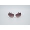 Дамски слънчеви очила със златна гарнитура и облачна дантела отстрани YJZ55 2