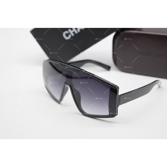 Дамски слънчеви очила подобни на очила за ски c големи стъкла YJZ59