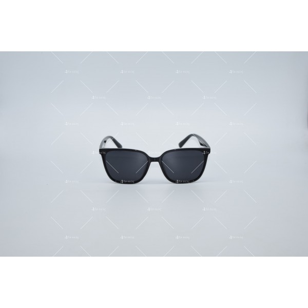 Мъжките слънчеви очила с тънка рамка и лого，наподобяващо крила отстрани YJZ64 2