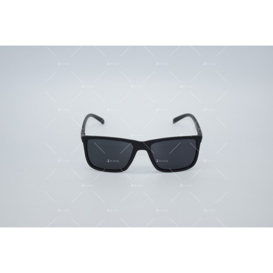 Мъжките слънчеви очила с тънка рамка и лого，cребърна лента отстрани YJZ78