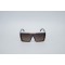 Дамски слънчеви очила c големи стъкла, отстрани с лого дизайн YJZ79 2