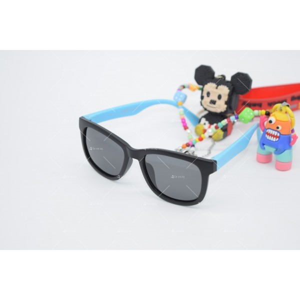 Детски слънчеви очила и тънка рамка, страните са пластмасови YJZ81 1