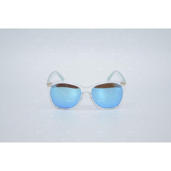 дамските слънчеви очила са изработени от прозрачна пластмаса YJZ101 2