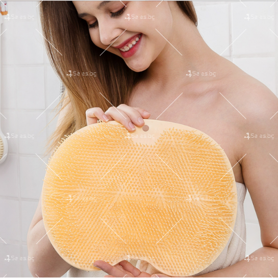 Хигиенно пособие за по-добро почистване и масаж на гърба по време на къпанеTV1244
