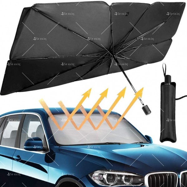 Сенник-чадър за автомобил: Защита от UV лъчи TV1238 9
