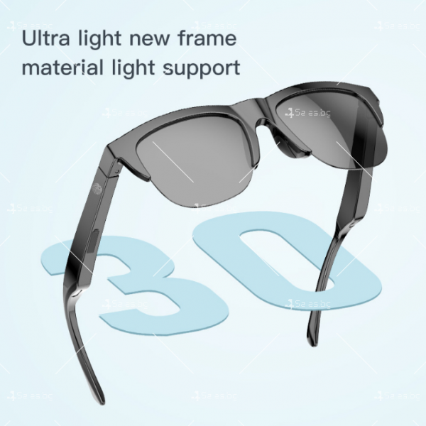Блутут очила със слънцезащита и аудио с костна проводимост 4