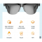 Блутут очила със слънцезащита и аудио с костна проводимост 7