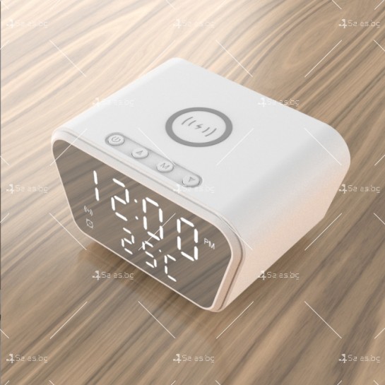 Електронен часовник с безжично зареждане на смартфона TV1258