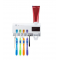 Комбиниран уред 2в1 – диспенсър за паста за зъби и стерилизатор за четки