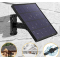 Соларна външна лампа с LED-осветление, широк соларен панел и дистанционно H LED73 5