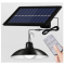 Соларна външна лампа с LED-осветление, широк соларен панел и дистанционно H LED73 10