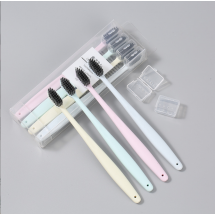 Комплект четки за зъби със защитен предпазител и различна твърдост HZS621