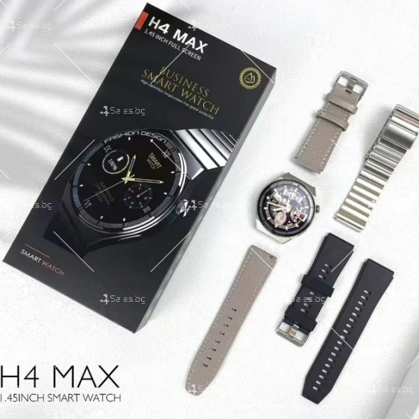 H4 MAX Смарт часовник с невероятен дизайн и елегантна визия SMW8 3