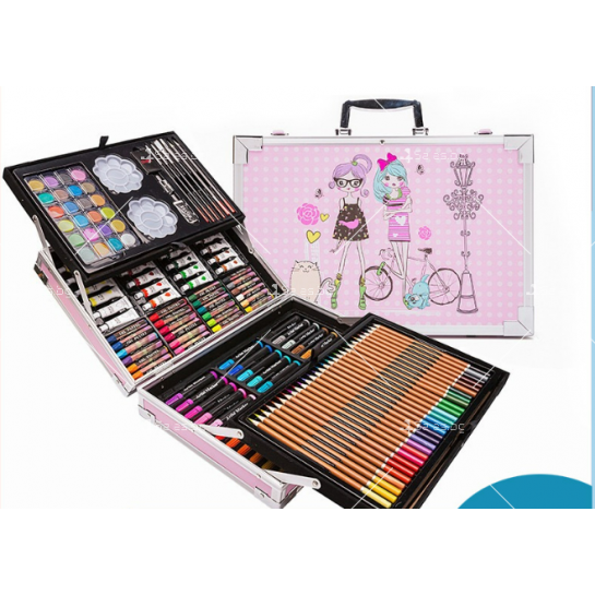 Творчески комплект за рисуване с изключително разнообразие от цветове 4 — 4sales Творчески комплект за рисуване с изключително разнообразие от цветове