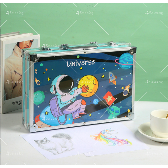 Творчески комплект за рисуване с изключително разнообразие от цветове 5 — 4sales Творчески комплект за рисуване с изключително разнообразие от цветове