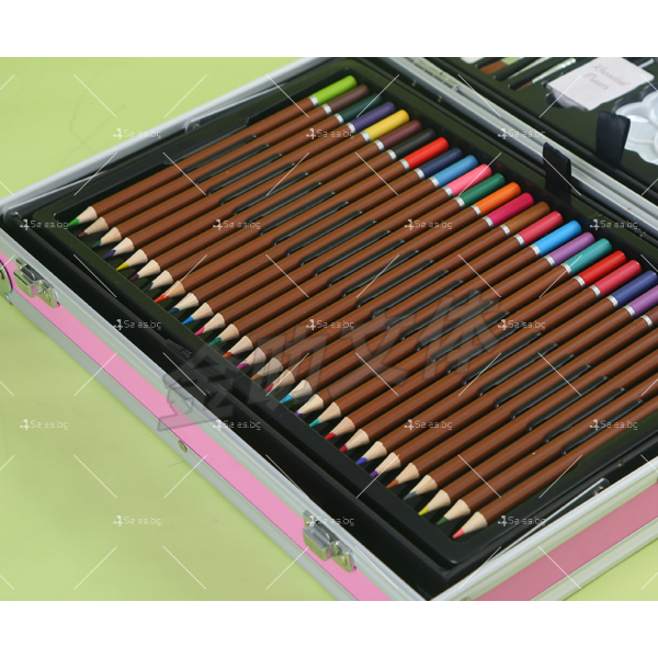 Творчески комплект за рисуване с изключително разнообразие от цветове 15 — 4sales Творчески комплект за рисуване с изключително разнообразие от цветове