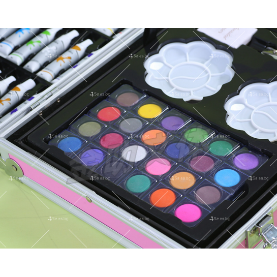 Творчески комплект за рисуване с изключително разнообразие от цветове 16 — 4sales Творчески комплект за рисуване с изключително разнообразие от цветове