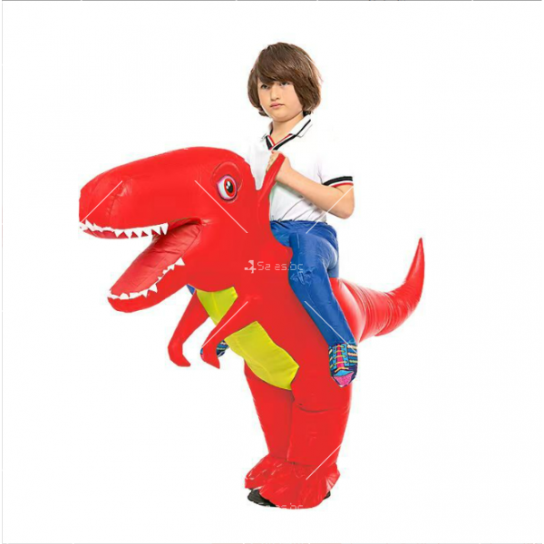 Детски надуваем костюм динозавър 3