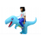 Детски надуваем костюм динозавър 8