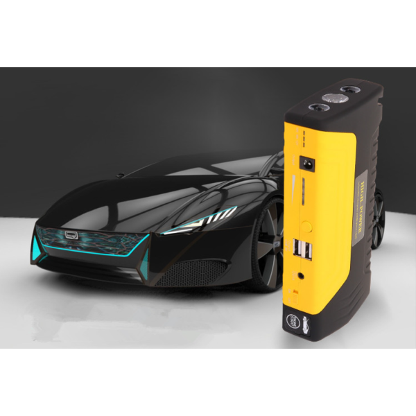 Външно зарядно устройство за акумулатор за кола, 12V, USB, AUX, Фенерче