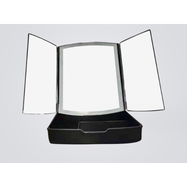 Мини LED огледало с органайзер за гримове TV1262