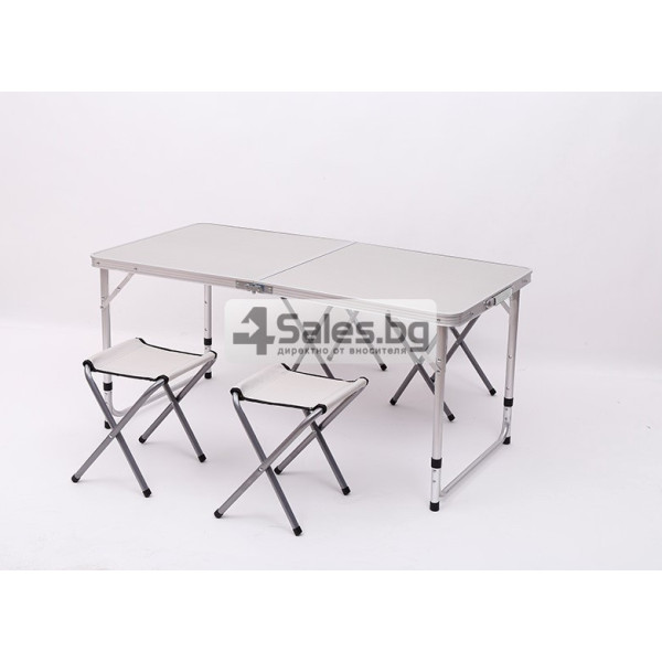 Сгъваема маса със столове модел 1 9