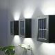 Соларна декоративна лампа за външна стена H LED76B 2