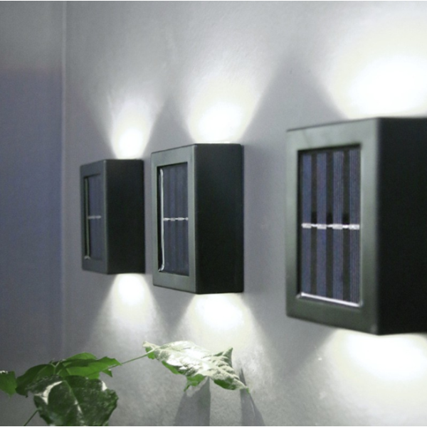 Соларна декоративна лампа за външна стена H LED76B