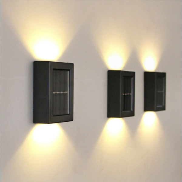 Соларна декоративна лампа за външна стена H LED76B 3