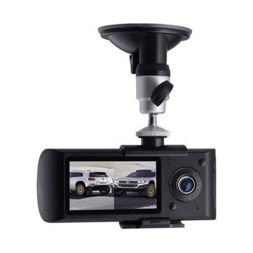 Автомобилен видеорекордер с две камери и GPS