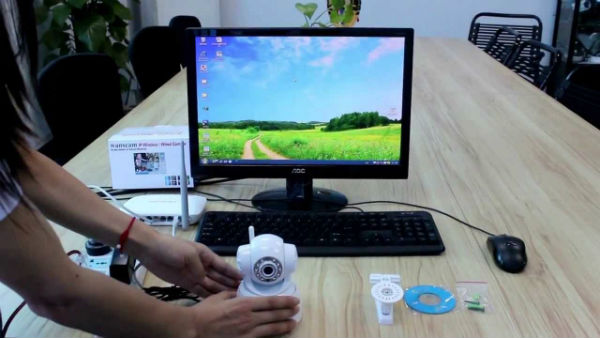 Как да включите IP камерата към компютър