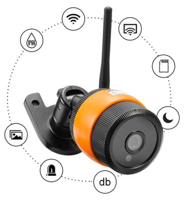 Елегантна IP-камера за дома