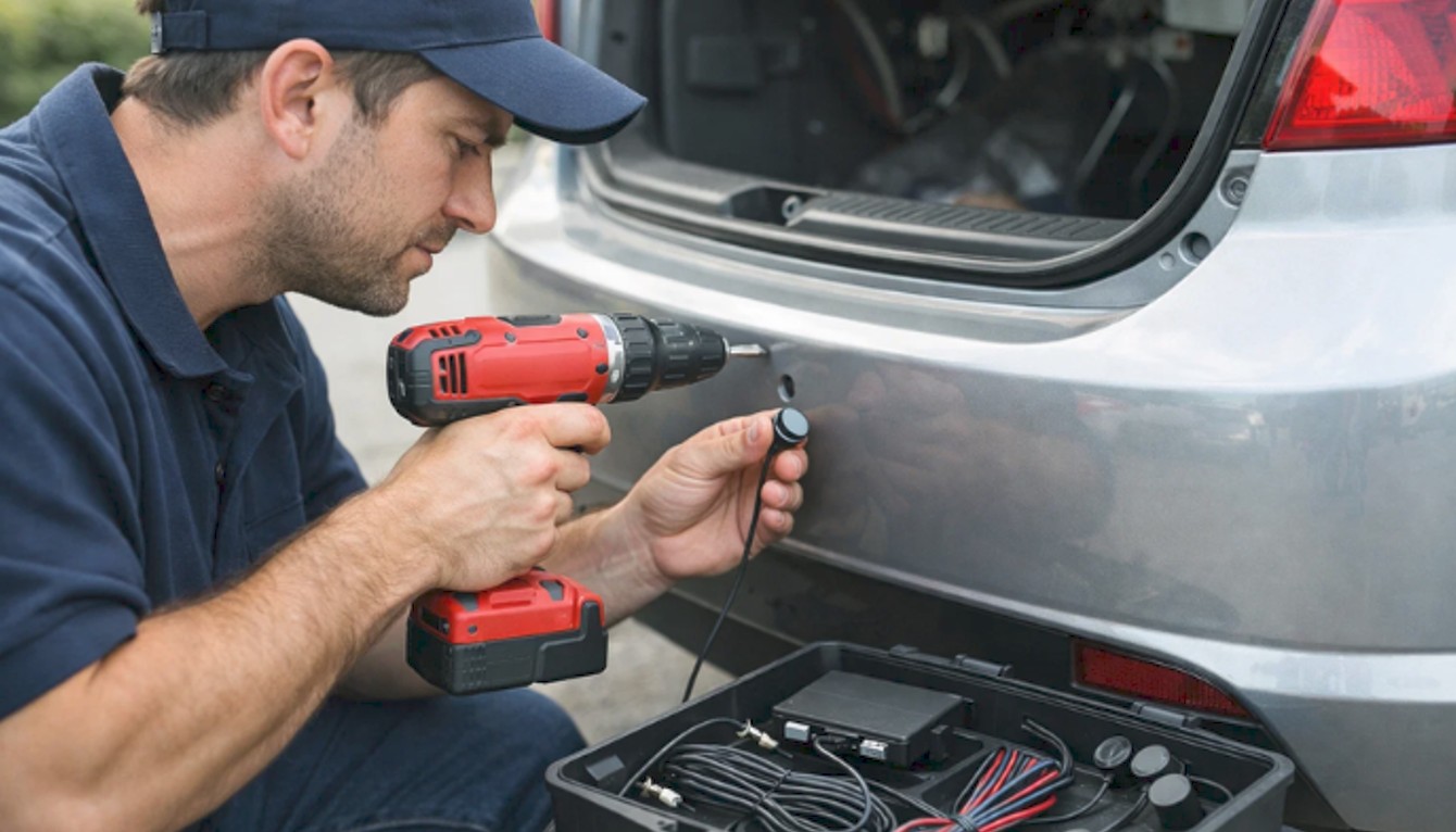 Как да инсталирам парктроник